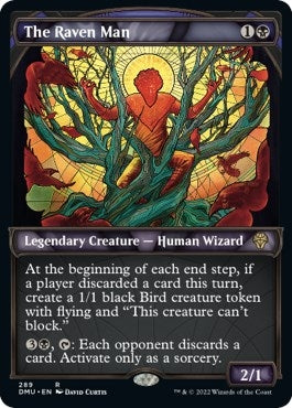 Image for The Raven Man (Showcase) (289) [Dominaria United]