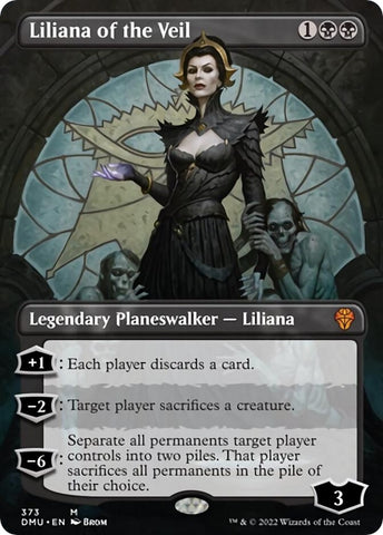 Image for Liliana of the Veil (Borderless) (373) [Dominaria United]