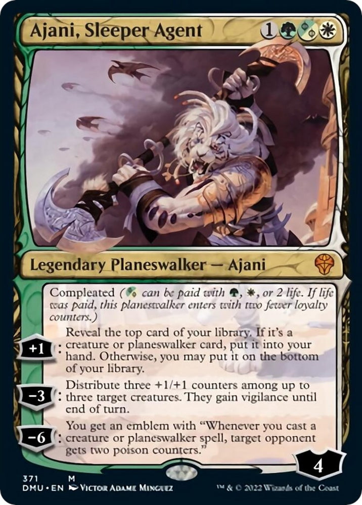 Image for Ajani, Sleeper Agent (371) (371) [Dominaria United]