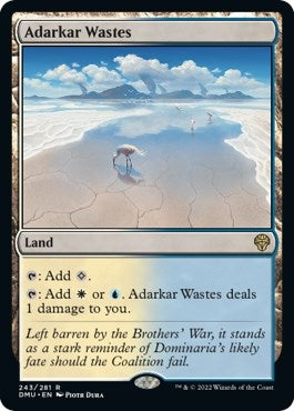 Image for Adarkar Wastes (243) [Dominaria United]