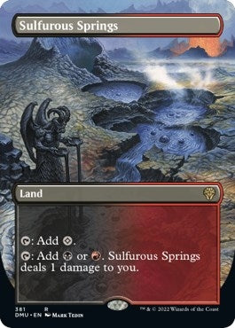 Image for Sulfurous Springs (Borderless) (381) [Dominaria United]