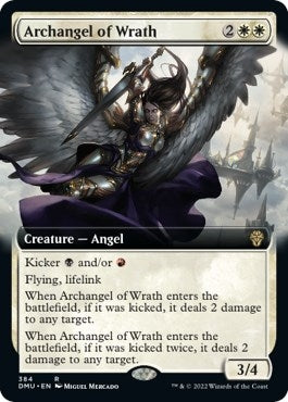 Image for Archangel of Wrath (Extended Art) (384) [Dominaria United]