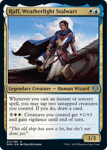 Image for Raff, Weatherlight Stalwart (212) [Dominaria United]