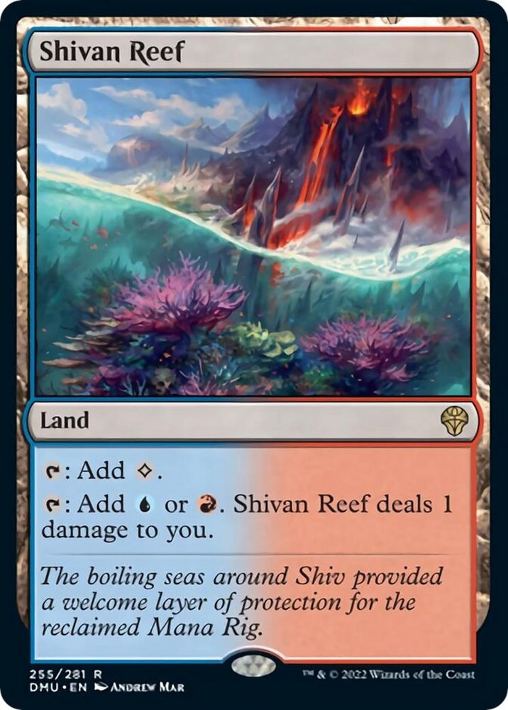 Image for Shivan Reef (255) [Dominaria United]