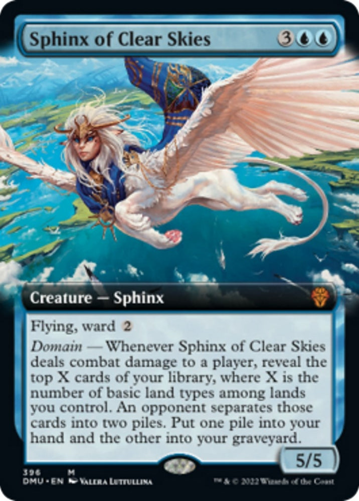 Image for Sphinx of Clear Skies (Extended Art) (396) [Dominaria United]