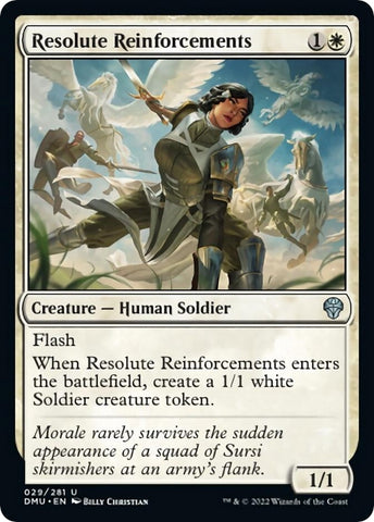 Image for Resolute Reinforcements (29) [Dominaria United]