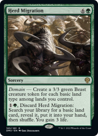 Image for Herd Migration (165) [Dominaria United]