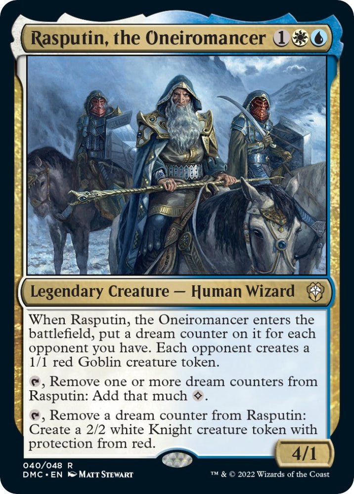 Image for Rasputin, the Oneiromancer (40) [Commander: Dominaria United]