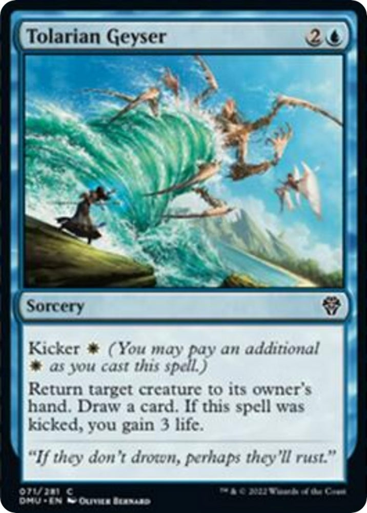 Image for Tolarian Geyser (71) [Dominaria United]