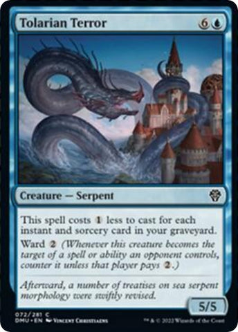 Image for Tolarian Terror (72) [Dominaria United]