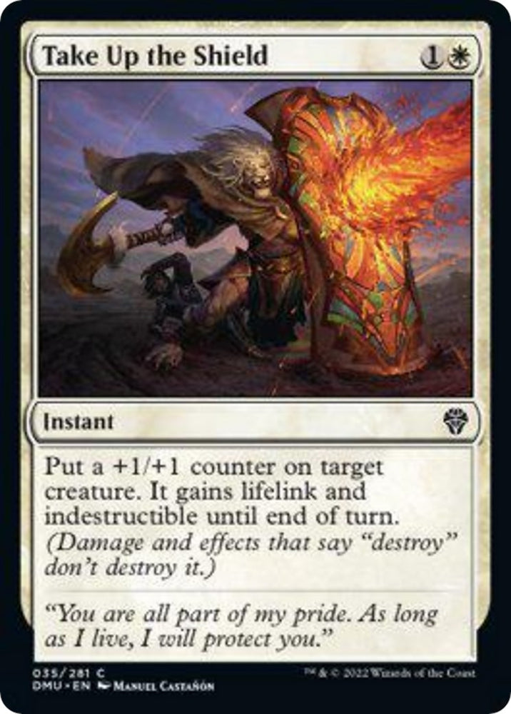 Image for Take Up the Shield (35) [Dominaria United]