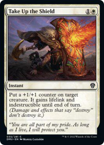 Image for Take Up the Shield (35) [Dominaria United]