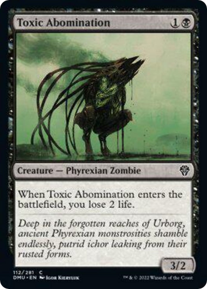 Image for Toxic Abomination (112) [Dominaria United]