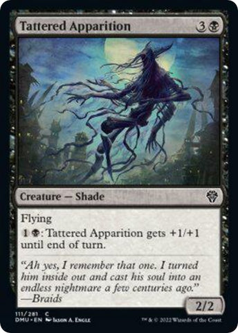 Image for Tattered Apparition (111) [Dominaria United]