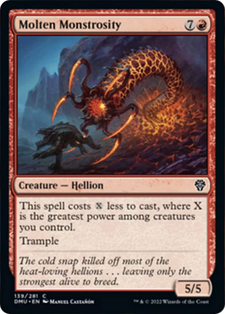 Image for Molten Monstrosity (139) [Dominaria United]