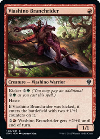 Image for Viashino Branchrider (150) [Dominaria United]