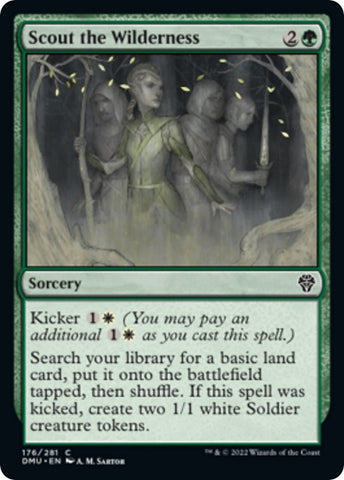 Image for Scout the Wilderness (176) [Dominaria United]