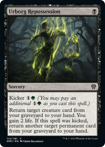 Image for Urborg Repossession (114) [Dominaria United]
