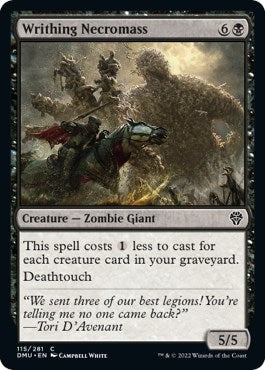 Image for Writhing Necromass (115) [Dominaria United]