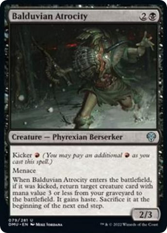Image for Balduvian Atrocity (79) [Dominaria United]