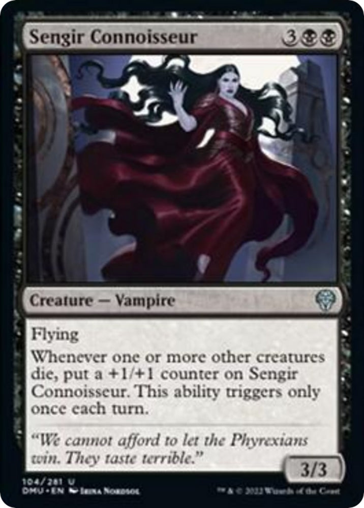 Image for Sengir Connoisseur (104) [Dominaria United]
