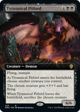 Image for Tyrannical Pitlord (Extended Art) (425) [Dominaria United]