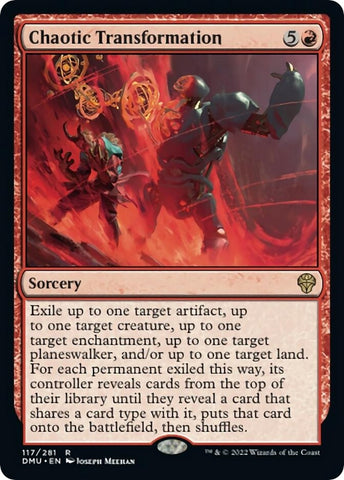 Image for Chaotic Transformation (117) [Dominaria United]