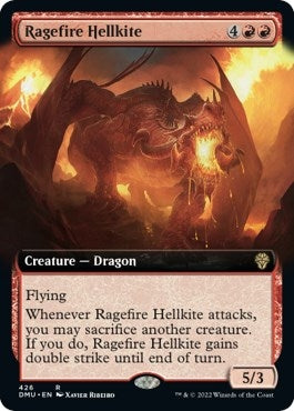 Image for Ragefire Hellkite (Extended Art) (426) [Dominaria United]