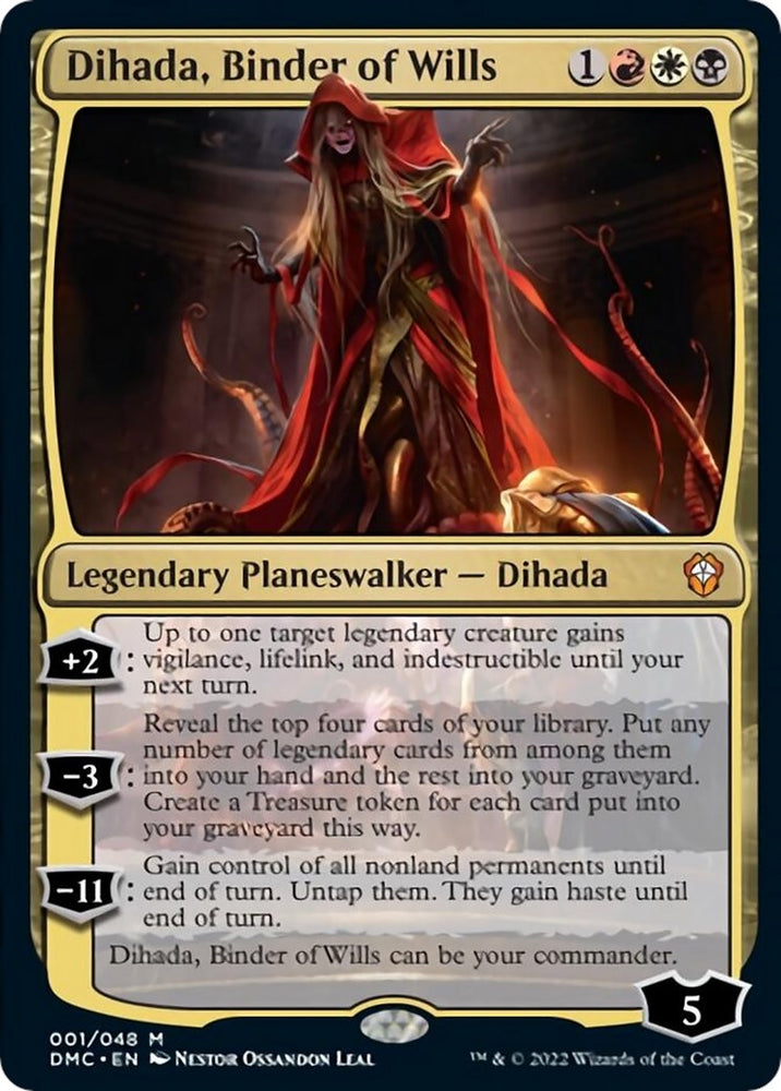 Image for Dihada, Binder of Wills (1) [Commander: Dominaria United]