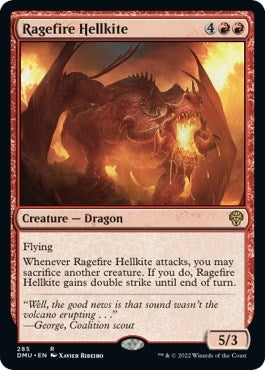 Image for Ragefire Hellkite (285) [Dominaria United]