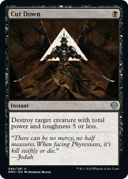 Image for Cut Down (89) [Dominaria United]