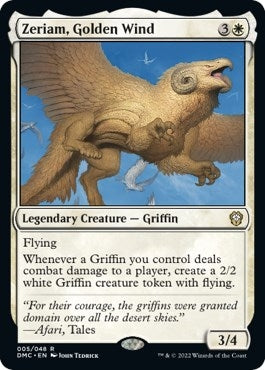 Image for Zeriam, Golden Wind (5) [Commander: Dominaria United]