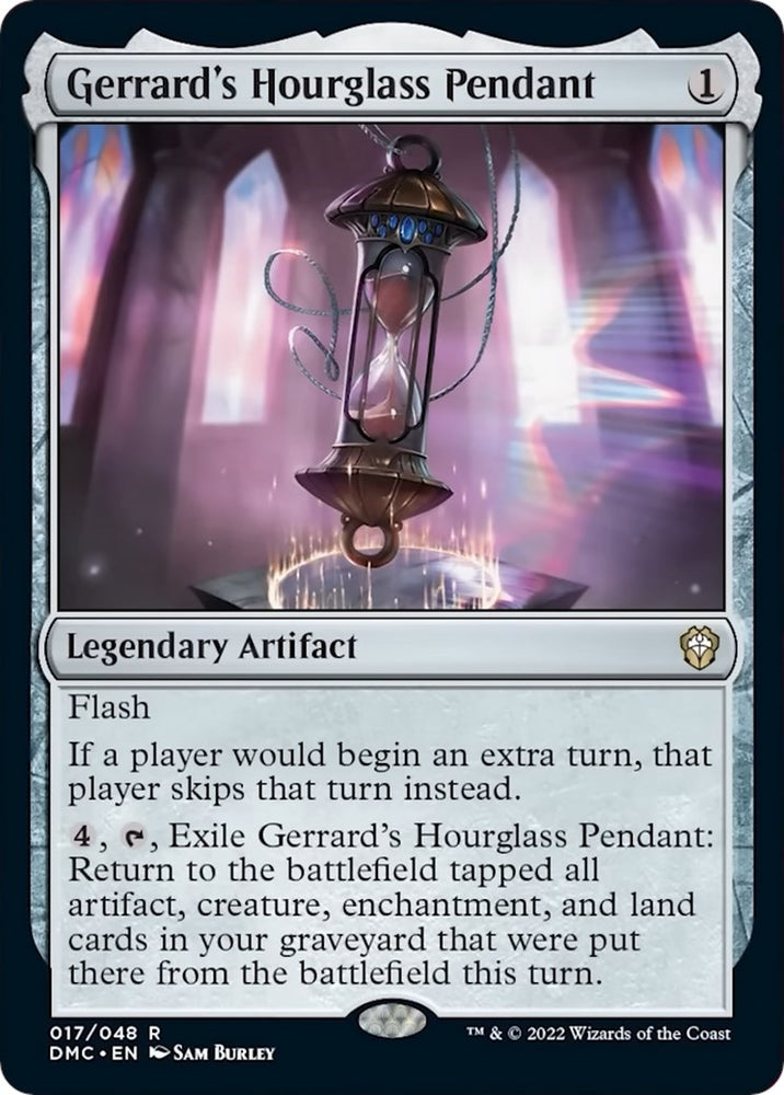 Image for Gerrard's Hourglass Pendant (17) [Commander: Dominaria United]