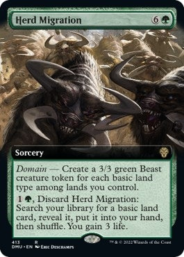Image for Herd Migration (Extended Art) (413) [Dominaria United]