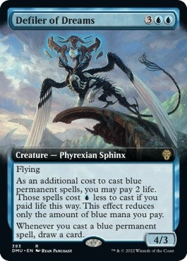 Image for Defiler of Dreams (Extended Art) (393) [Dominaria United]