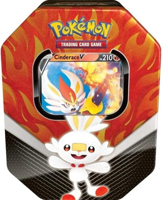 Image for Galar Partners International Tin [Cinderace V] (SWSH01)