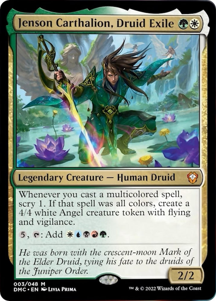 Image for Jenson Carthalion, Druid Exile (3) [Commander: Dominaria United]