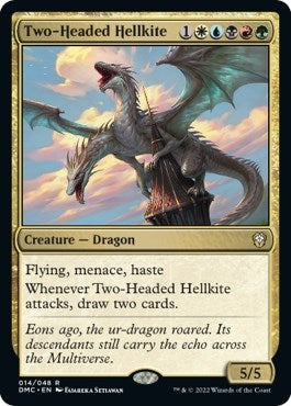 Image for Two-Headed Hellkite (14) [Commander: Dominaria United]