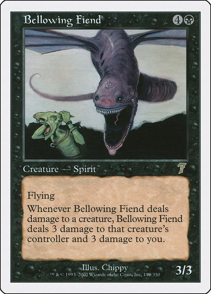 Image for Bellowing Fiend (119) (7ED)