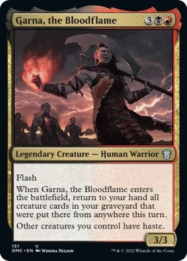 Image for Garna, the Bloodflame (151) [Commander: Dominaria United]