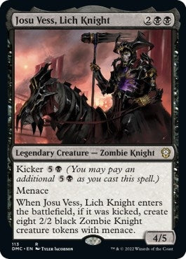 Image for Josu Vess, Lich Knight (113) [Commander: Dominaria United]