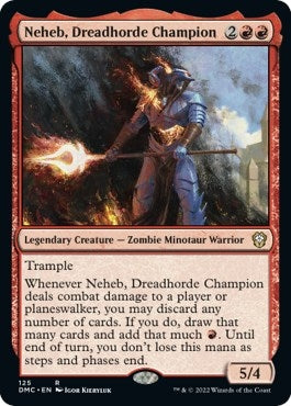 Image for Neheb, Dreadhorde Champion (125) [Commander: Dominaria United]