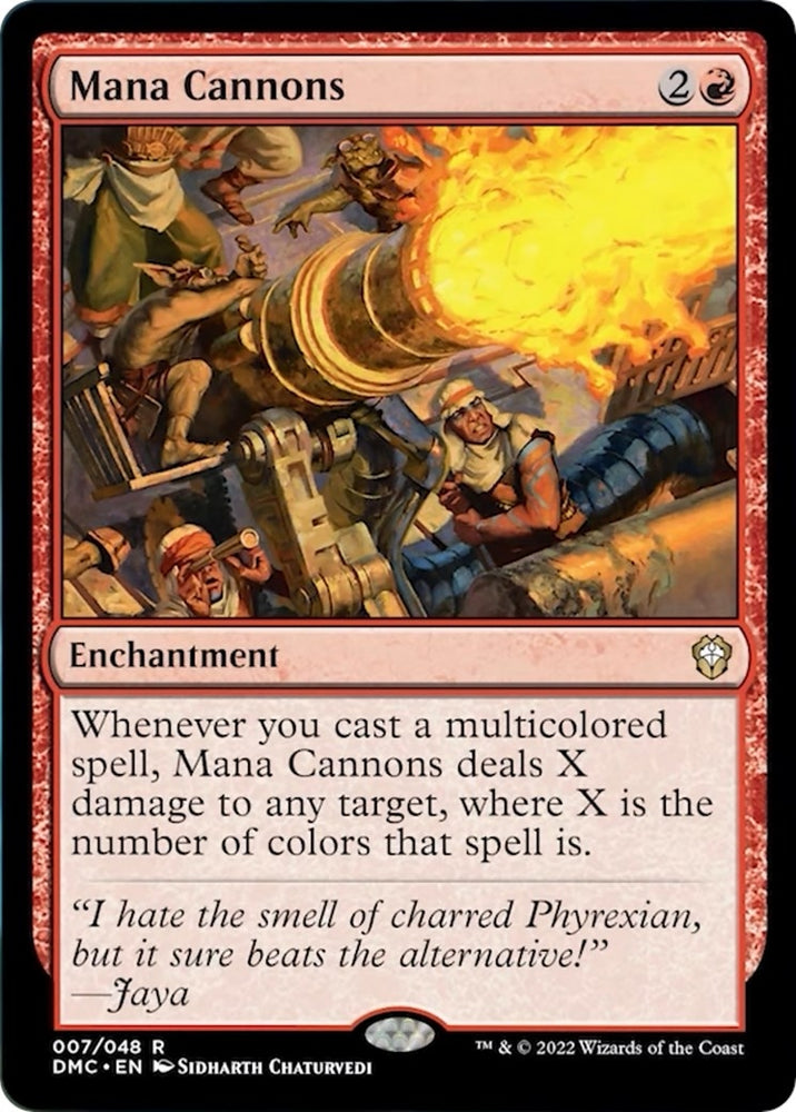 Image for Mana Cannons (7) [Commander: Dominaria United]