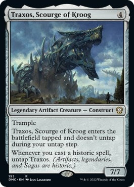 Image for Traxos, Scourge of Kroog (195) [Commander: Dominaria United]