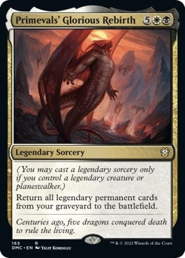 Image for Primevals' Glorious Rebirth (165) [Commander: Dominaria United]