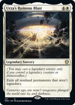 Image for Urza's Ruinous Blast (107) [Commander: Dominaria United]