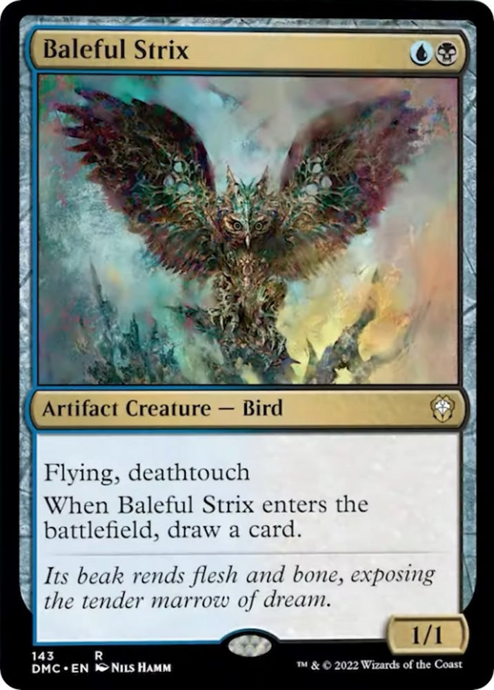 Image for Baleful Strix (143) [Commander: Dominaria United]