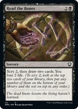 Image for Read the Bones (117) [Commander: Dominaria United]