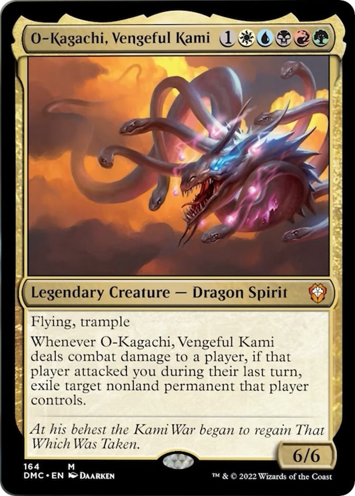 Image for O-Kagachi, Vengeful Kami (164) [Commander: Dominaria United]