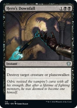 Image for Hero's Downfall (112) [Commander: Dominaria United]